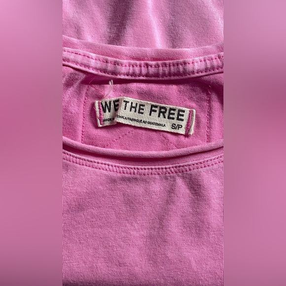 We The Free Vibrant Pink Long Sleeve Top - Picture 3 of 8
